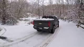 2018 Chevy Colorado ZR2 Diesel in the Snow