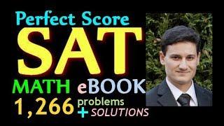 Powerful SAT Math Prep Book - 1,266 problems for only $22 ! ! ! ! !