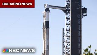 NASA launch to take four astronauts to space station scrubbed