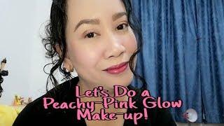 How to achieve a Peachy-Pink Glow Make-up? /mj hamto