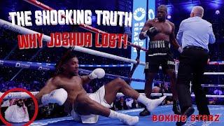 The Shocking Truth Why Anthony Joshua Lost To Dubois