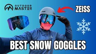 Must Have for Winter Cycling? Outdoor Master Falcon Goggles with Zeiss Lens