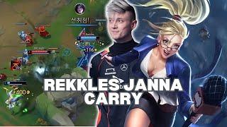 Rekkles auf Janna carried T1