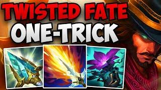 THIS CHALLENGER TWISTED FATE ONE-TRICK IS AMAZING! | CHALLENGER TWISTED FATE MID GAMEPLAY | 14.1 S14