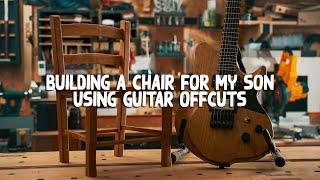 Guitar offcut project : building a chair