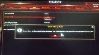 | Secure Boot Error | Enable AMD fTPM | Enable TPM in Gigabyte B450M Motherboard | CSM Error | Eng |