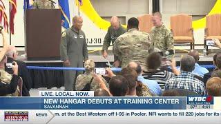 Ribbon cutting held for new hangar at Savannah Combat Readiness Training Center