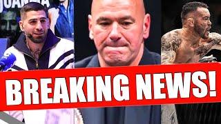 UFC's Dana White MEGABOUT leaked for 2025, Ilia Topuria to face Conor McGregor, MMA World REACTS