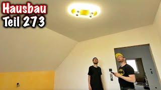 Hausbau Teil 273! (Lampen OG) ElektroM