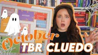 let's read some OOKY SPOOKY books!️tbr cluedo picks what i read!  october tbr - ep 38