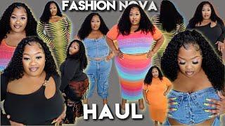 FASHION NOVA CURVE SUMMER TRY ON HAUL | PLUS Size TRY On | 2x 3x Skirt Sets, Denim, Pants + MORE