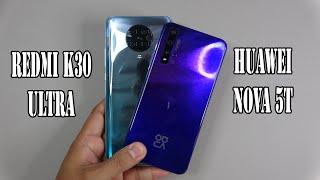 Xiaomi Redmi K30 Ultra vs Huawei nova 5T | SpeedTest and Camera comparison