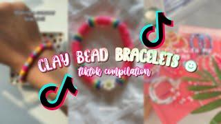 Clay Beaded Bracelets! || TikTok compilation 