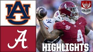 Iron Bowl  Auburn Tigers vs. Alabama Crimson Tide | Full Game Highlights | ESPN College Football