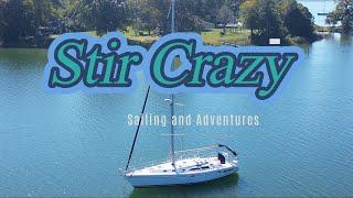 Stir Crazy Sailing and Adventures - Episode 28 - Solo Sailing Chesapeake Bay Into Virginia