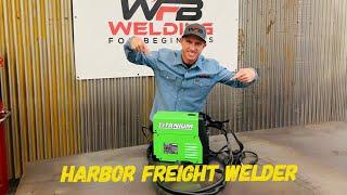 Harbor Freight Welder- A perfect beginner welder.