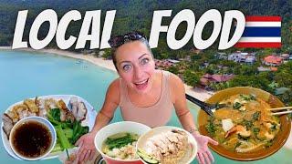 Where to EAT LOCAL FOOD in Koh Phangan Thailand (Koh Phangan FOOD &  PRICES)