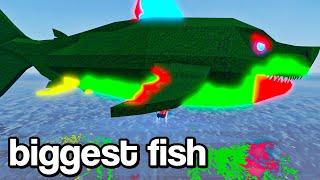 I CAUGHT THE BIGGEST FISH IN ROBLOX FISCH