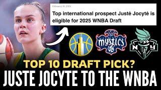 Justė Jocytė: 2025 WNBA Draft Scouting Report