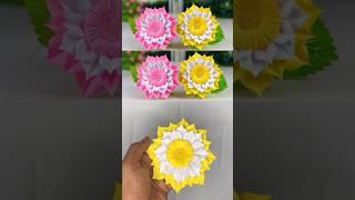 #homedecor #paperflowers #paper #craft #craftsforschool