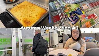 Autumn in Finland ​⁠- Grocery shopping, Finnish Class, Gym, Pannukakku | living in Finland 