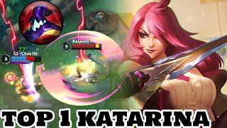 Wild Rift Katarina - Top 1 Katarina Gameplay Rank Challenger