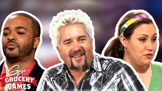 Who Can Craft the Best Burger? | Guy's Grocery Games Full Episode Recap | S2 11 | Food Network