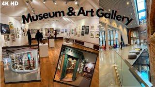 Art Gallery & Museum Virtual  Tour  in  Northampton | 4K HD | England | November 2021