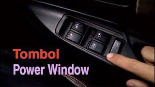 Mengenali tombol power window pada mobil avanza/xenia