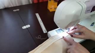 Как самостоятельно сшить декоративную подушку на диван.Мастер-класс.