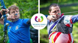 Martin Ottosson v David Garcia Fernandez – barebow men's bronze final | Wroclaw 2017 World Games