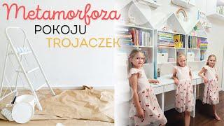 Metamorfoza pokoju Trojaczek | Pierwszy dzień szkoły