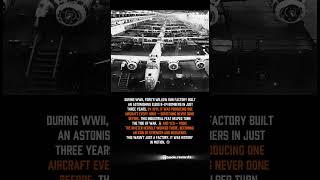  The Factory That Helped Win the War  #history #book_records #interestingfacts #ww2 #vintage