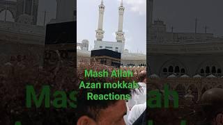 Azan masjid al haram mokkah#shortvideo#best voice#beautiful reels
