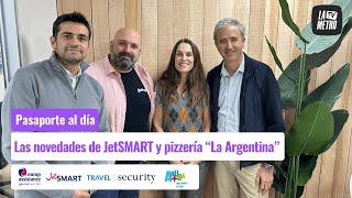 VIAJES Y COMIDA ARGENTINA en Pasaporte al Día con María Gracia Subercaseaux y Álvaro Castilla