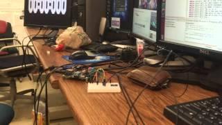 Zybo IR VGA Stopwatch Demonstration