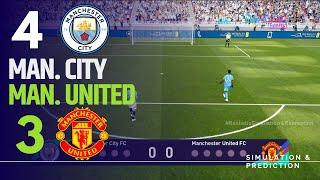 Penalty shootout  Manchester City 4-3 Manchester United Fa Community Shield 2024 | eFootball game