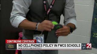 FWCS middle school shares experience with cell phone ban