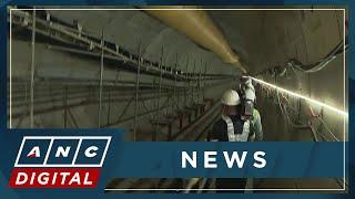 Drilling operations begin for Quezon City station of Metro Manila Subway Project | ANC