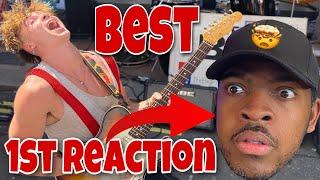 Mr Biscuit FIRST time reaction to REN & The Big Push, I shot the sheriff cover 