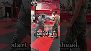 Head movement starts from the hips, not the neck! #lasvegascombatacademy