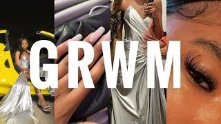 GRWM + VLOG: PROM EDITION (nails, lashes, waxing, alterations etc)