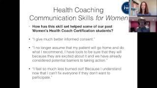 Specializing as a Women's Health Coach