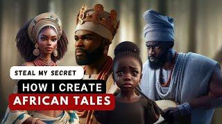 SECRET REVEALED : How to create your own animated African Folktales. | DETAILED