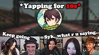 All POVs Reacts To Sykkuno Forgot To Mute His Mic | ft. Fuslie, Valkyrae, Tina, Foolish, Ellum