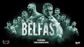 MTK GLOBAL PRESENTS ...  *LIVE PROFESSIONAL BOXING* - FROM BELFAST