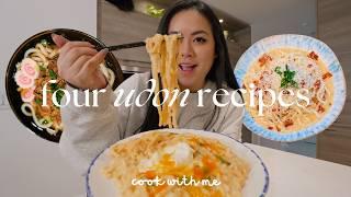 easy and delicious udon recipes (4 ways!)  | tiffycooks