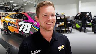 Exclusive NASCAR Cup Series Shop Tour with Matt Tifft and Live Fast Motorsports
