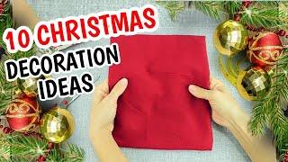 10 CHRISTMAS Sewing Projects to MAKE and SELL To make in under 10 minutes