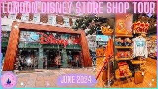 Disney Store Shop Tour Vlog London Oxford Street June 2024 New Merch Marvel Sales Come Shop With Me